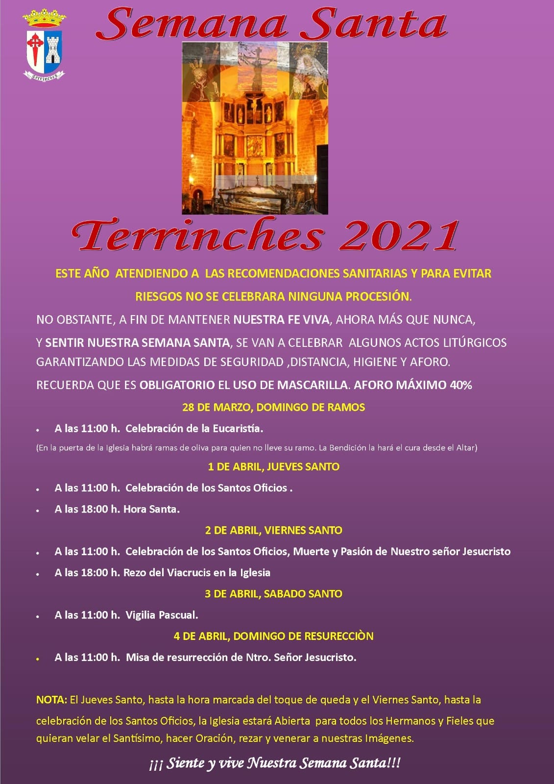 Semana Santa en Terrinches 2021 Terrinches